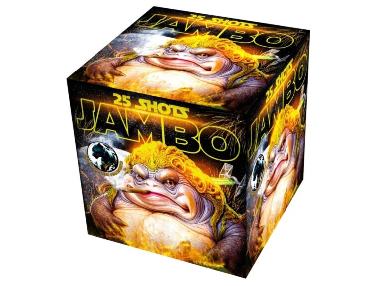 Ohňostroj Jambo 25 rán 20 mm