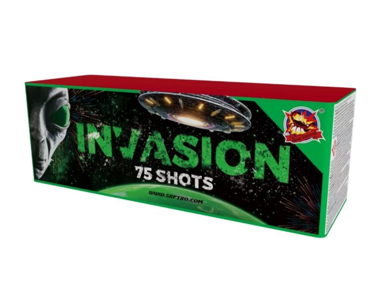 Ohňostroj Invasion 75 rán 20 mm