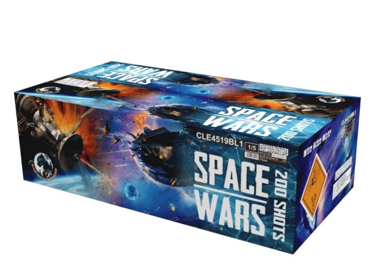 Ohňostroj Space Wars 200 rán 30 mm