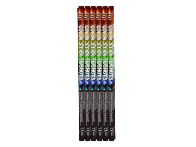 Rímske sviece Color Stick 10 rán 12 ks