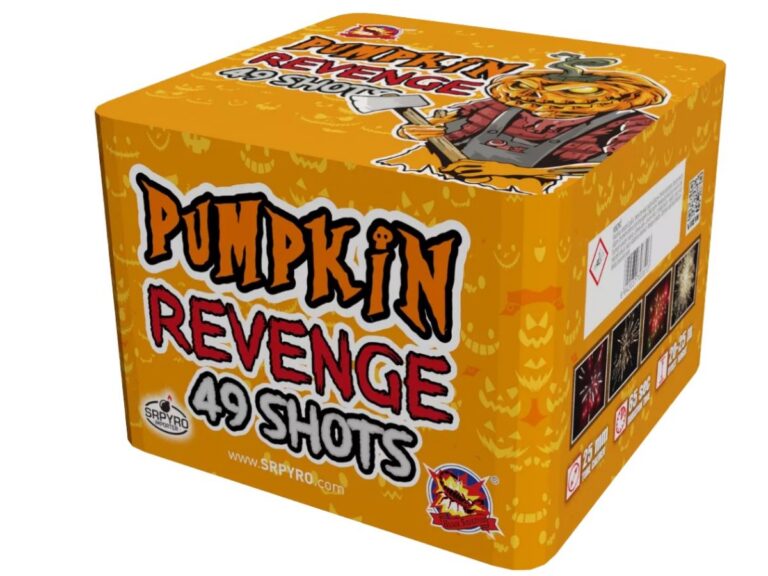 Ohňostroj Pumpkin Revenge 49 rán 25 mm